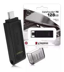 Memoria Usb Kingston Tipo C  Negro Dt70/128GB